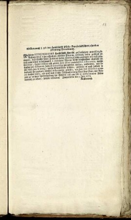 Erläuterung § 2di der Hochfürstl. Pfalz-Zweybrückischen zehenden Pfenning Verordnung : Zweybrücken den 9 Julii 1772