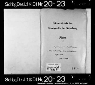Behinderung des Handels mit Steinen aus dem Bückeberg durch die Stadt Bremen