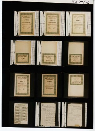 Philipp Holzmann AG - Aktie 15.11.1917 - Handelsregisterauszug 17.05.1882, Frankfurt am Main, 1999
