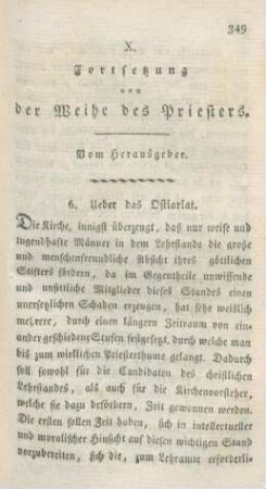 349-381 Die Weihe des Priesters : Fortsetzung