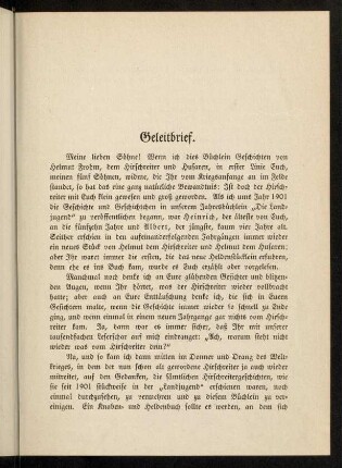 7-8, Geleitbrief