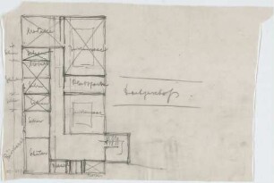 Grund, Peter; Lünen; Real-Gymnasium - Grundriss DG