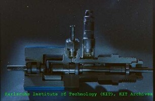 Längsschnitt einer Magnetkupplung des Instituts für Technische Chemie/Chemisch-physikalische Verfahren (ITC/CPV)