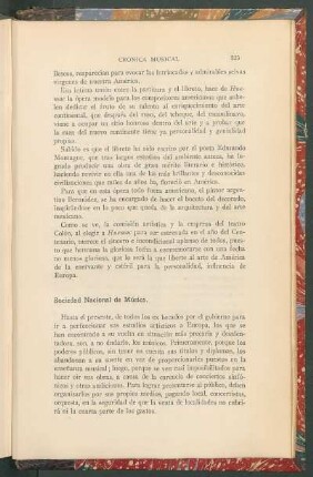 Sociedad Nacional de Música