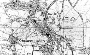 Obergurig-Singwitz. Meßtischblatt, Sekt. Bautzen, Nr. 4852