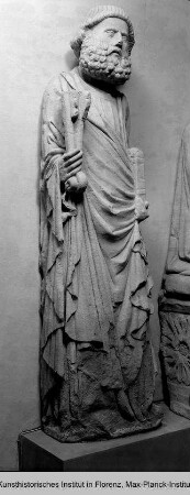 Madonna mit Kind zwischen Petrus und Paulus : Petrus