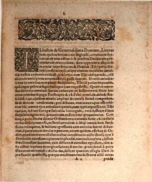 Epistola Amici Ad Amicum De Caussis renascentium dissidiorum Sveco-Danicorum, &c. Scripta