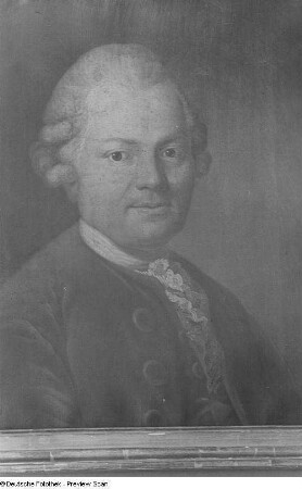 Portrait Lessings als Gemälde Anton Graffs (Kopie?)