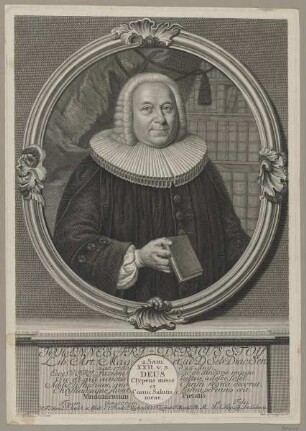 Bildnis des Johannes Fridericus Stoy