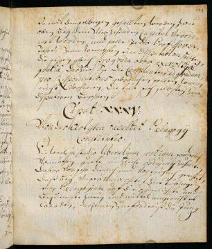 124r-134r, Caput XXXV. Von der Artisten facultet, Paedagogij Constitutio.
