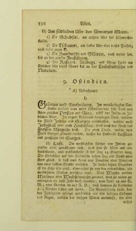 9. Ostindien