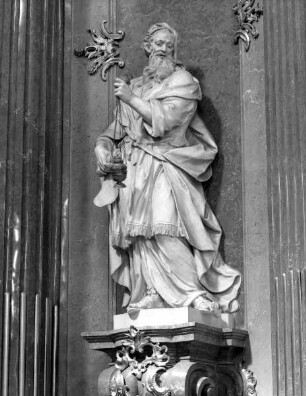 Skulptur des Zacharias.