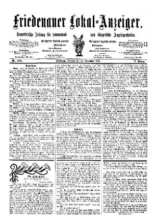 Nr. 278, 27.11.1900