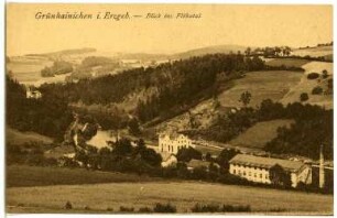 Grünhainichen. Blick ins Flöhatal