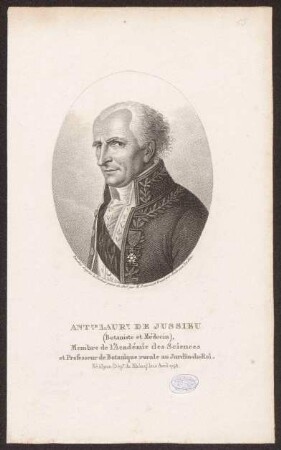 Jussieu, Antoine Laurent de