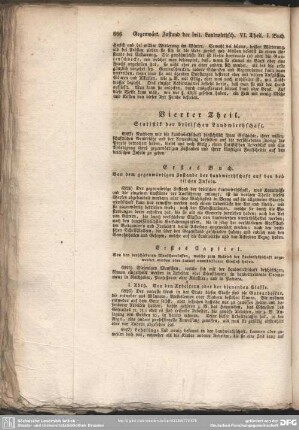 Vierter Theil. Statistik der britischen Landwirthschaft