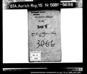 Hausierkonzessionen und -gesuche: H. Meyer aus Stade, Photograph