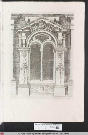 [Zweigeteiltes Fenster mit Rundbogen. Band II.]