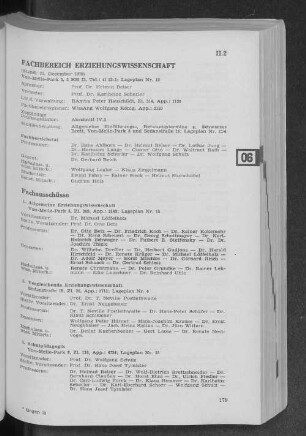 Fachausschüsse