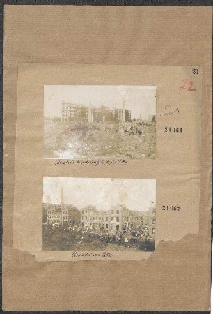 Zerstörte Munitionsfabrik in Lille