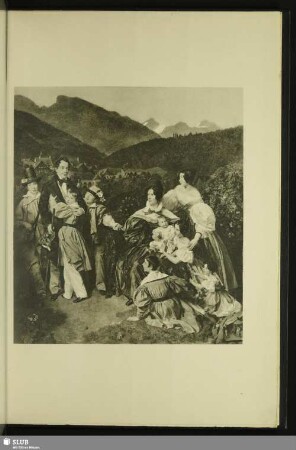 Ferdinand Georg Waldmüller - Familie Dr. Eltz in Ischl