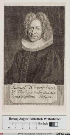Bildnis Samuel Werenfels