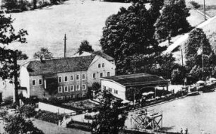Wilsdruff-Blankenstein. Ober- oder Krillemühle, Vogelschau, Repro