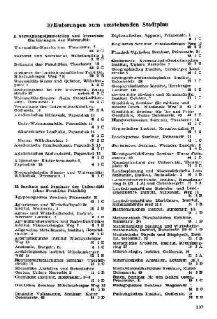 Erläuterungen zum umstehenden Stadtplan