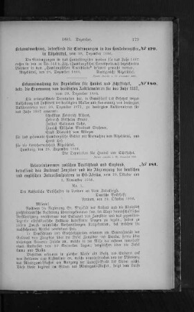 No. 179. Bekanntmachung, betreffend die Eintragungen in das Handelsregister in Ritzebüttel, vom 28. Dezember 1886.