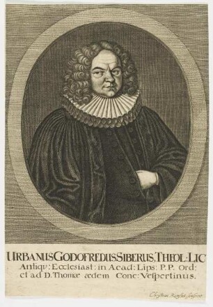 Bildnis des Urbanus Godofredus Siberus