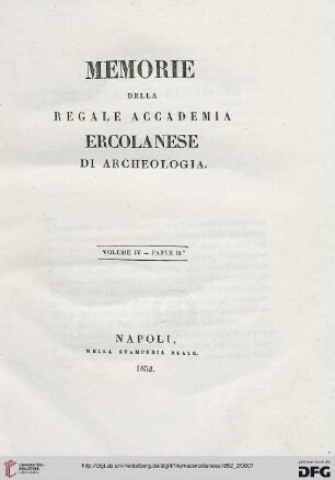 4,2: Memorie della Regale Accademia Ercolanese di Archeologia