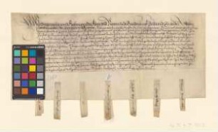 Obligation über 5000 Taler von Wilbrandt von Stockheim an die Städte Brandenburg (Alt- und Neustadt), Berlin, Cölln, Frankfurt (Oder), Prenzlau und Ruppin um 3 Jahre verlängert (siehe Rep. 23A Kurmärkische Stände Nr. O.917).
