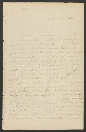 Brief an Sebastian Hensel : 15.02.1857