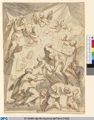 Die Madonna erscheint dem Heiligen Stanislaus
