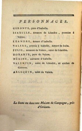 Le Valet Auteur : Comédie En Trois Actes Et En Vers Libres