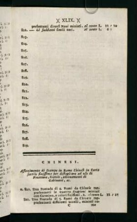 XLIX-LV, Chinesi - Santi da breviario