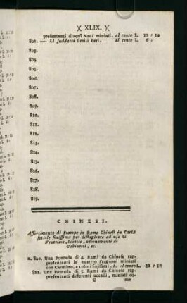 XLIX-LV, Chinesi - Santi da breviario