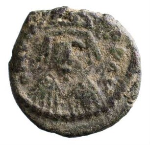 Münze, 10 Nummi, 610-612
