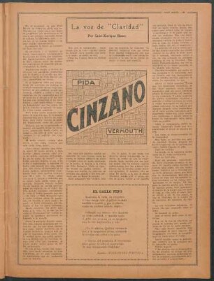 La voz de "Claridad"