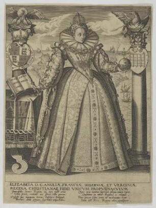 Bildnis der Elizabeta I., Königin von England