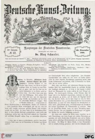 Nr. 42 (19. November 1871)