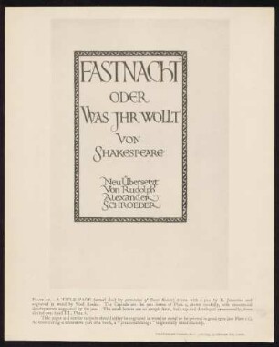 Plate 10. A Title Page