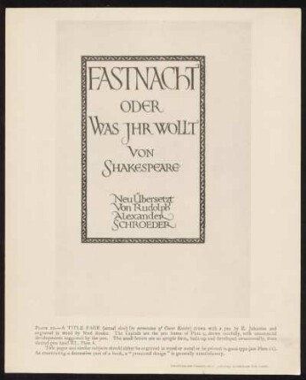 Plate 10. A Title Page