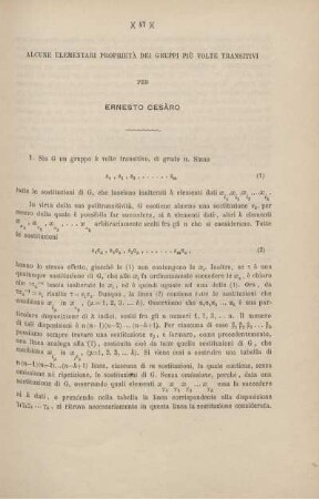 Alcune elementari proprietà dei gruppi più volte transitivi.