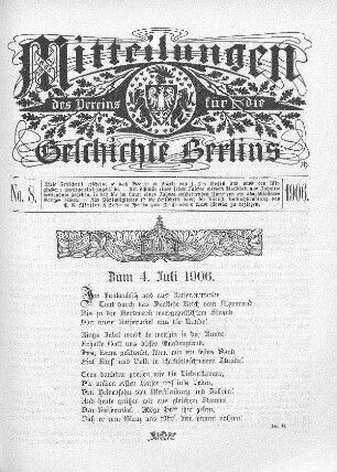 Zum 4. Juli 1906