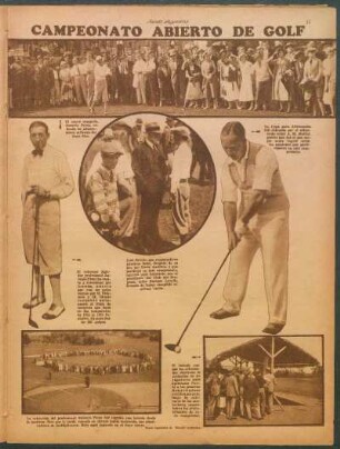 Campeonato abierto de golf [Fotografías]