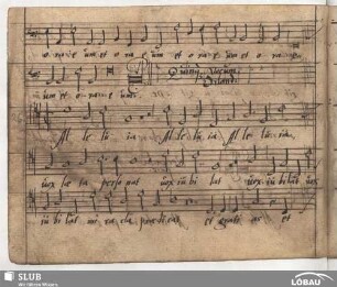 Lasso, Orlando di: Alleluia vox laeta personat