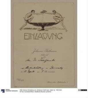 Einladung von Johannes Guthmann