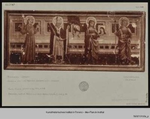 Heiliger Franziskus, Heiliger Herculanus, Heiliger Lukas und Heiliger Jakobus der Ältere