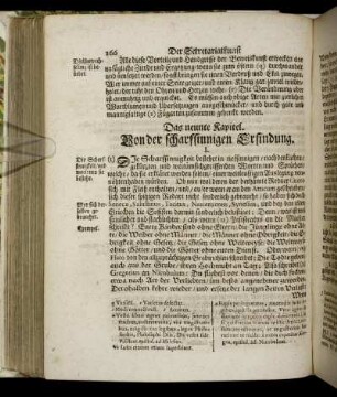 Das neunte Kapitel. Von der scharfsinnigen Erfindung.
